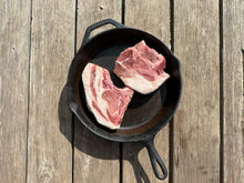Load image into Gallery viewer, 2 Mangalitsa Bone In Pork Chops Thick cut 2 PACK
